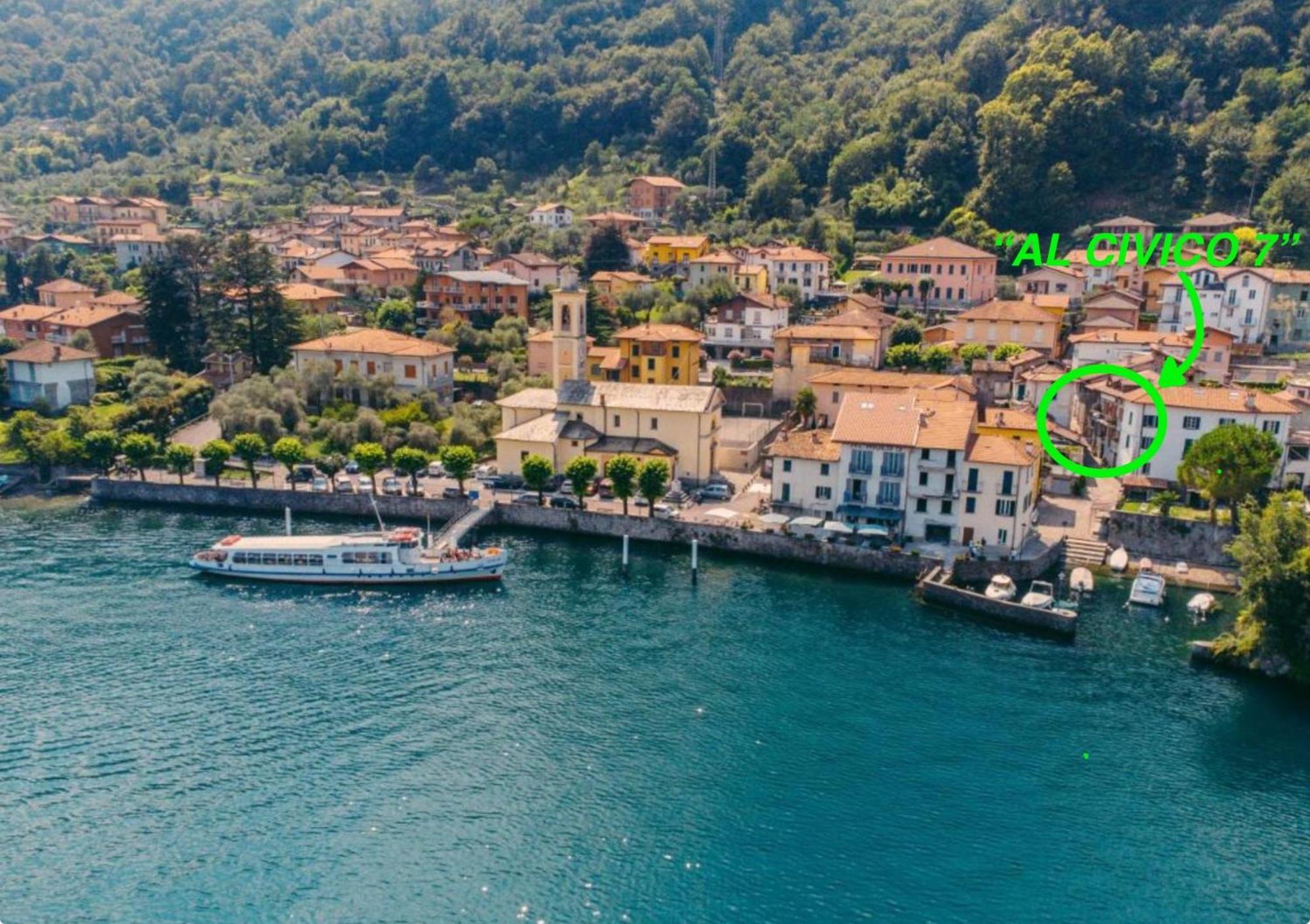 Вилла Al Civico 7 Oliveto Lario Экстерьер фото